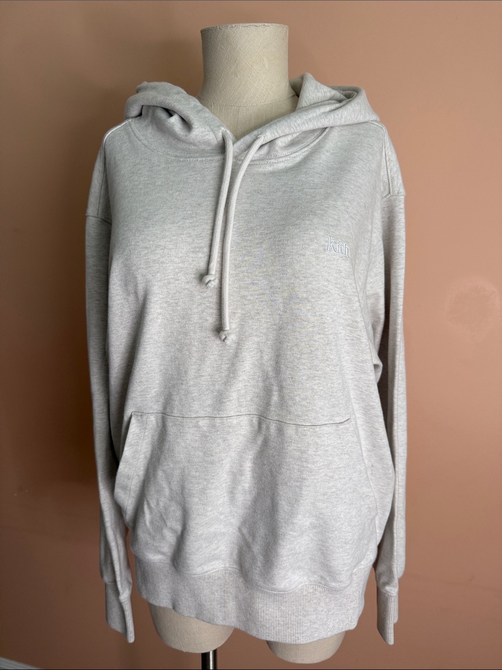 Kith Women’s Sweatshirt Gray Hoodie Large